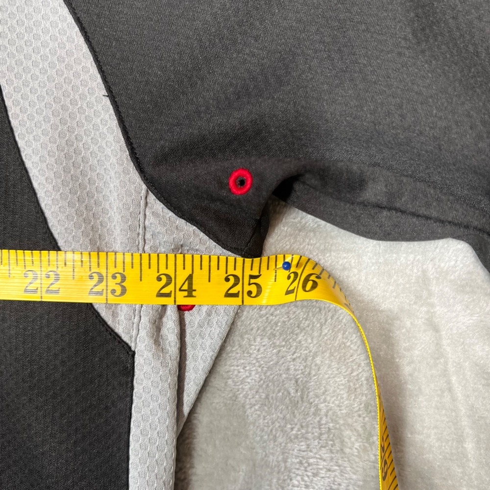 ALO CoolFit  1/4 Zip Shirt Men's XXL Black Long Sleeve Activewear‎ Pullover - Picture 7 of 13